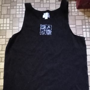 Sort Black velvet dress size 20